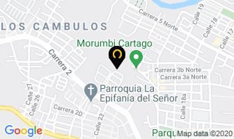 Mapa de Kewel Ltda en Cartago