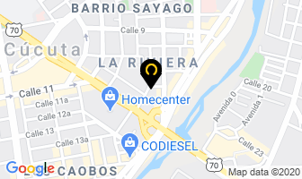 Mapa de Kibbe's Restaurante en Cúcuta