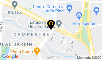 Mapa de Kibbes Fusion en Cali