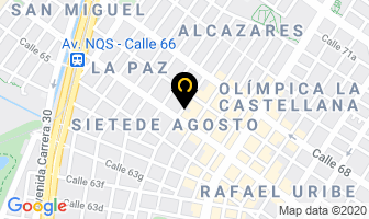 Mapa de Kimautos S.a. en Bogotá D.C
