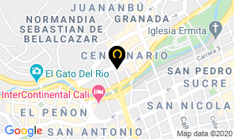 Mapa de Klahr W. Herman en Cali