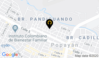 Mapa de Klaux Burguer en Popayán