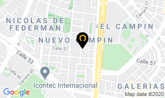 Mapa de Klob Te Cambia La Vida en Bogotá D.C