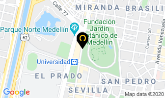 Mapa de Klossowners Jafsky en Medellín