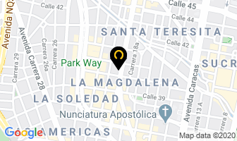 Mapa de Koe en Bogotá D.C