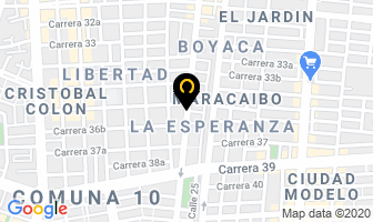 Mapa de Kolitas Kubanas Kamy en Cali