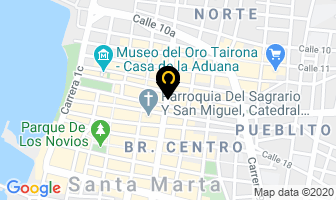 Mapa de Konestilo en Santa Marta