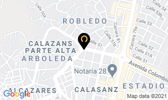 Mapa de Konicaminolta en Medellín
