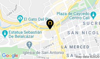 Mapa de Konietzko & Cía. Ltda. en Cali