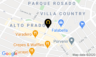 Mapa de Koombea Ltda en Barranquilla