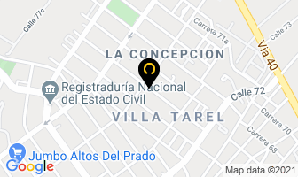 Mapa de Krake S.a. en Barranquilla
