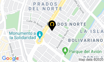 Mapa de Krav Maga Global Cali en Cali