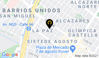 Mapa de Kristal & Zafiro Ltda en Bogotá D.C