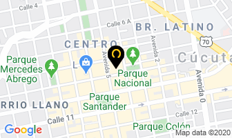 Mapa de Ks Karime Sanchez en Cúcuta