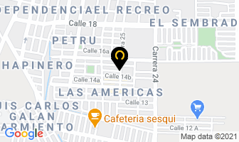 Mapa de Kubrir Ltda. en Palmira