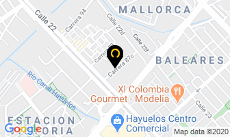 Mapa de Kumon Un.modelia Mallorca en Bogotá D.C