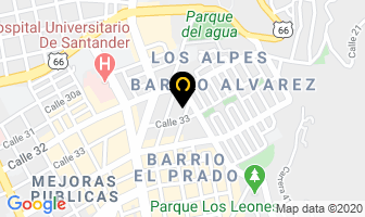 Mapa de L C Construcciones Ltda en Bucaramanga
