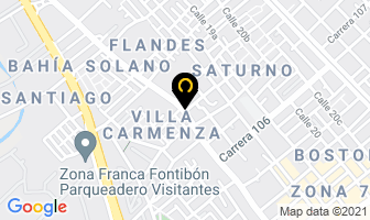 Mapa de L Chevrolet en Bogotá D.C