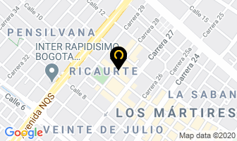 Mapa de L & M Impresores en Bogotá D.C