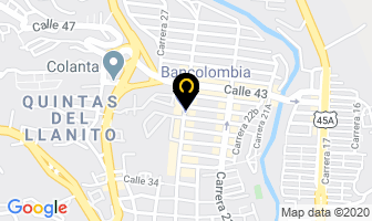 Mapa de L P Comunicaciones en Girón