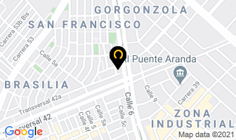 Mapa de L & R en Bogotá D.C