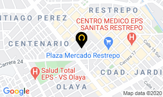 Mapa de L Y A Aire Acondicionado en Bogotá D.C