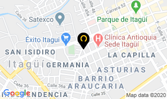 Mapa de L'amore Vestidos en Itaguí