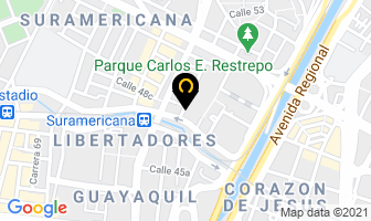 Mapa de L'atelier E&m en Medellín