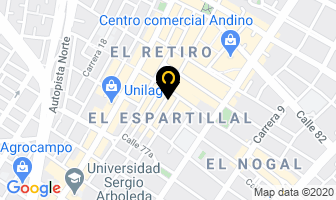 Mapa de La Agencia en Bogotá D.C