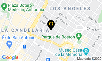 Mapa de La Agencia en Medellín