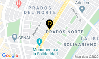 Mapa de La Aguja Del Oro en Cali