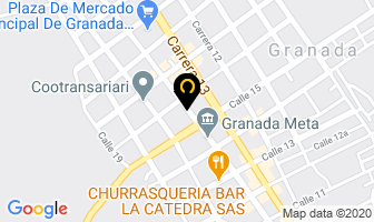 Mapa de La Alhambra suítes en Granada