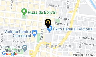 Mapa de La Amistad en Pereira