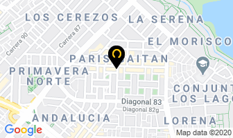 Mapa de La Bahia De Paris en Bogotá D.C