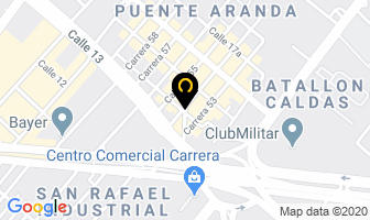 Mapa de La Bateria en Bogotá D.C