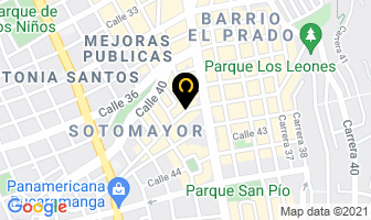 Mapa de La Bitacora Café Bar en Bucaramanga