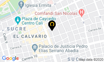 Mapa de La Bodega De Las Cocinas Integrales en Cali
