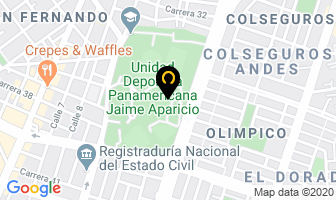 Mapa de La Bodega Del Patín en Cali