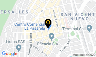 Mapa de La Bodeguita Supermercado Tecnologico en Cali