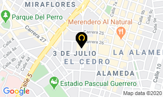 Mapa de La Botica en Cali