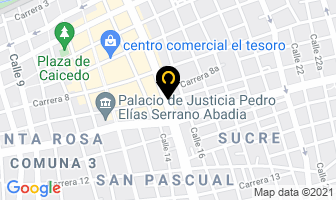 Mapa de La Brocha De La 15 en Cali