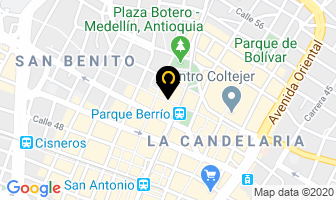 Mapa de La Burbuja De Chucho en Medellín