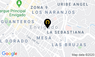 Mapa de La Cabaña Del Recuerdo en Envigado