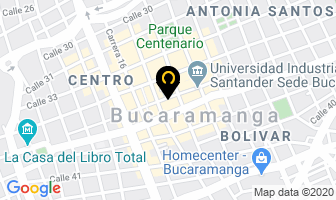 Mapa de La Cacica Ltda. en Bucaramanga