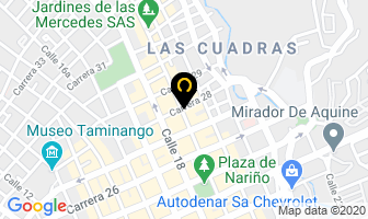 Mapa de La Calleja Inmobiliaria en Pasto