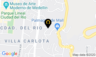 Mapa de La Casa Centro Infantil en Medellín
