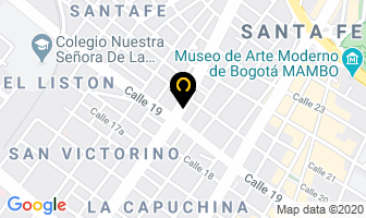Mapa de La Casa De La Greca en Bogotá D.C