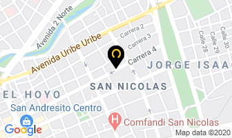 Mapa de La Casa De La Guadaña en Cali