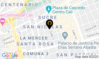 Mapa de La Casa De La Licuadora en Cali