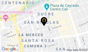 Mapa de La Casa De Las Camisetas en Cali